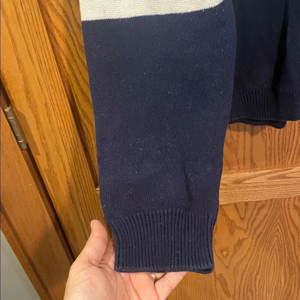 Gander Mountain Men's Navy and White Sweater 2XL EUC